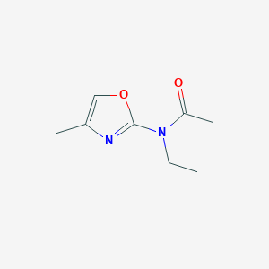 N-Ethyl-N-(4-methyl-1,3-oxazol-2-yl)acetamide