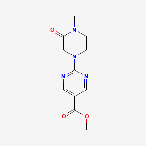 Methyl 2-(4-methyl-3-oxopiperazin-1-yl)pyrimidine-5-carboxylate