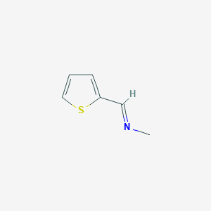 molecular formula C6H7NS B8714435 N-(2-Thenylidene)methanamine 