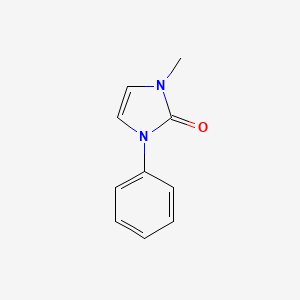 molecular formula C10H10N2O B8714461 1-Methyl-3-phenylimidazol-2-one CAS No. 1201-15-6