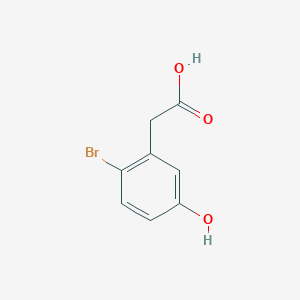 2-(2-Bromo-5-hydroxyphenyl)acetic acid