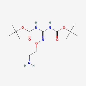 Aminoethoxy-di-boc-guanidine hydrochloride