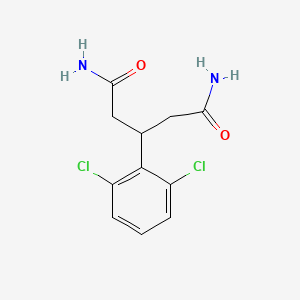 3-(2,6-Dichlorophenyl)glutaramide