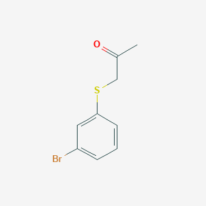 1-[(3-Bromophenyl)sulfanyl]propan-2-one