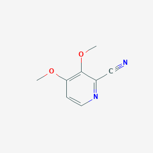 molecular formula C8H8N2O2 B8714883 3,4-Dimethoxypicolinonitrile 