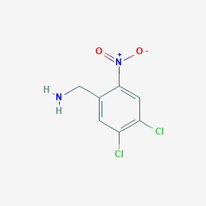 (4,5-Dichloro-2-nitrophenyl)methanamine