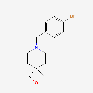 7-(4-Bromobenzyl)-2-oxa-7-azaspiro[3.5]nonane