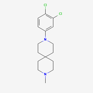 3-(3,4-Dichlorophenyl)-9-methyl-3,9-diazaspiro[5.5]undecane