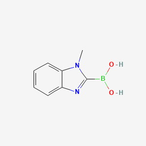 (1-Methyl-1H-benzo[d]imidazol-2-yl)boronic acid