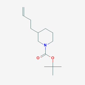 tert-Butyl 3-but-3-en-1-ylpiperidine-1-carboxylate