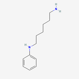 molecular formula C12H20N2 B8715167 1-Amino-6-phenylamino-hexane CAS No. 13658-97-4