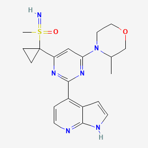 molecular formula C20H24N6O2S B8715501 AZD6738 