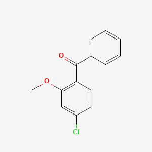 (4-Chloro-2-methoxyphenyl)-phenylmethanone
