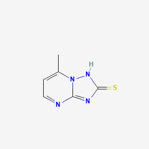 7-Methyl[1,2,4]triazolo[1,5-a]pyrimidine-2(1H)-thione