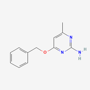 2-Amino-4-methyl-6-benzyloxypyrimidine