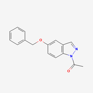 1-(5-(Benzyloxy)-1H-indazol-1-yl)ethan-1-one