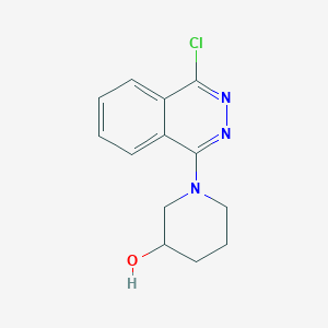 1-(4-Chlorophthalazin-1-yl)piperidin-3-ol