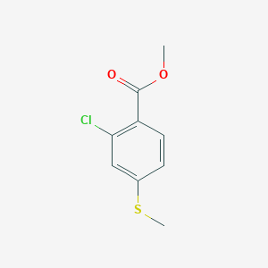 Methyl 2-chloro-4-(methylthio)benzoate