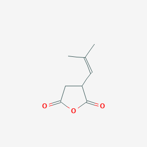 3-(2-Methylprop-1-en-1-yl)oxolane-2,5-dione