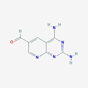 Pyrido[2,3-d]pyrimidine-6-carboxaldehyde, 2,4-diamino-