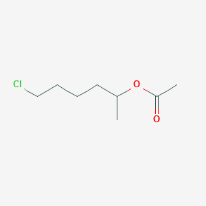 molecular formula C8H15ClO2 B8716390 5-Acetoxy-1-chlorohexane 