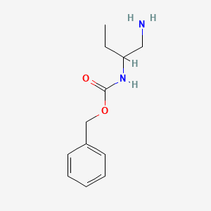 molecular formula C12H18N2O2 B8716491 2-N-Cbz-butane-1,2-diamine 