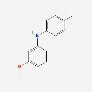 molecular formula C14H15NO B8716496 3-Methoxy-N-(p-tolyl)aniline CAS No. 123017-90-3