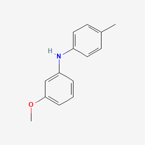 Benzenamine, 3-methoxy-N-(4-methylphenyl)-
