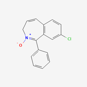 3H-2-Benzazepine, 8-chloro-1-phenyl-, 2-oxide
