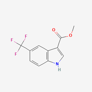 Methyl 5-(trifluoromethyl)-1H-indole-3-carboxylate