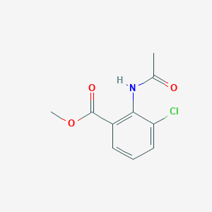 N-(2-Carbomethoxy-6-chlorophenyl)acetamide