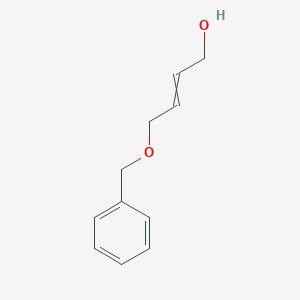 molecular formula C11H14O2 B8716605 4-Benzyloxy-2-buten-1-ol 