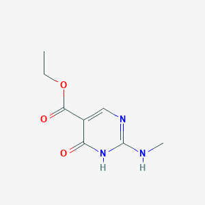 2-Methylamino-5-ethoxycarbonyl-4-hydroxypyrimidine