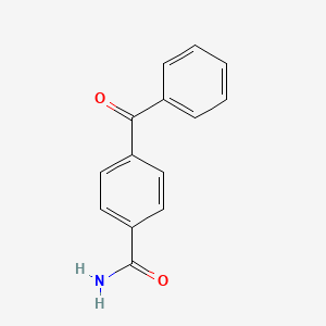 molecular formula C14H11NO2 B8716798 4-Benzoylbenzamide 