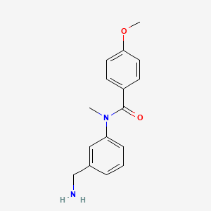 N-(3-Aminomethyl-phenyl)-4-methoxy-N-methyl-benzamide
