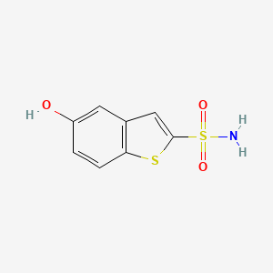 5-Hydroxybenzo[b]thiophene-2-sulfonamide