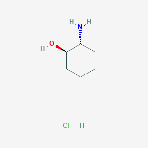 molecular formula C6H14ClNO B087169 trans-2-Aminocyclohexanol hydrochloride CAS No. 13374-31-7