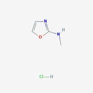 molecular formula C4H7ClN2O B8717090 n-Methyl-1,3-oxazol-2-amine hydrochloride 