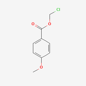 molecular formula C9H9ClO3 B8717106 Chloromethyl 4-methoxybenzoate CAS No. 75447-66-4