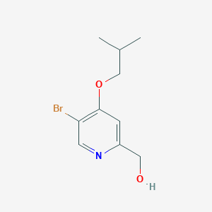 (5-Bromo-4-isobutoxypyridin-2-yl)methanol