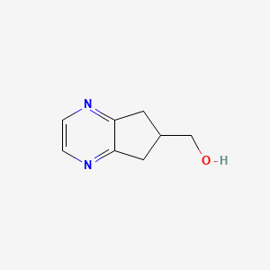 (6,7-Dihydro-5H-cyclopenta[b]pyrazin-6-yl)methanol