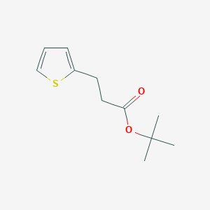 t-Butyl 3-(2-thienyl)-propanoate