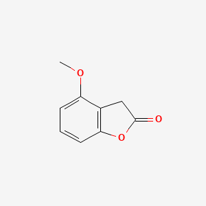 molecular formula C9H8O3 B8717190 4-Methoxybenzofuran-2(3H)-one 