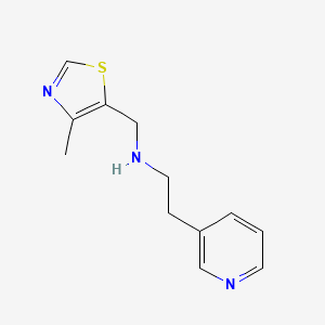 N-(4-methylthiazol-5-ylmethyl)-N-(2-pyridin-3-ylethyl)amine