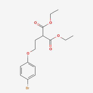 Diethyl 2-(2-(4-bromophenoxy)ethyl)malonate