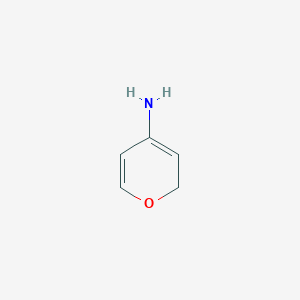 molecular formula C5H7NO B8717330 2H-pyran-4-amine 