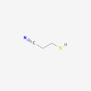 molecular formula C3H5NS B087174 3-巯基丙腈 CAS No. 1001-58-7