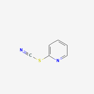molecular formula C6H4N2S B8717470 2-Thiocyanatopyridine CAS No. 2637-35-6
