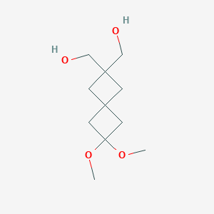 (6,6-Dimethoxyspiro[3.3]heptane-2,2-diyl)dimethanol