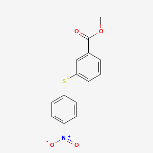3-(4-Nitro-phenylsulfanyl)-benzoic acid methyl ester
